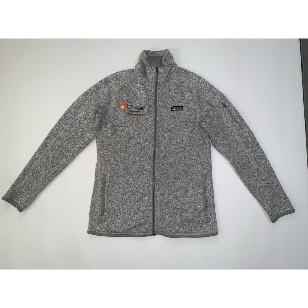 Patagonia Womens L Better Sweater Full Zip Jacket Fleece UT Health SA Medicine